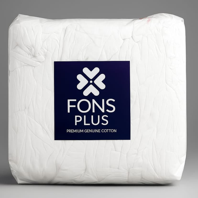Fons Plus White Cotton Rags - A+ Grade Quality cotton rags for industrial cleaning in UAE